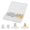 700Pcs 4 Styles Plastic Ear Nuts FIND-YW0006-83-1
