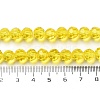 Transparent Glass Beads EGLA-A035-T8mm-D03-5