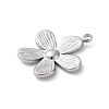 304 Stainless Steel Pendants STAS-S163-08B-P-2