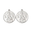 304 Stainless Steel Pendants STAS-G385-07P-1