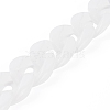 Handmade Acrylic Curb Chains AJEW-JB00856-02-2