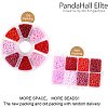 8/0 Round Glass Seed Beads SEED-PH0006-3mm-05-7