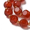 Natural Carnelian(Dyed & Heated) Beads Strands G-K387-A12-02-3