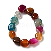 Natural Agate Beads Strands G-H295-D01-07-3
