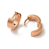 Polishing Ion Plating(IP) 304 Stainless Steel Hoop Earrings EJEW-P255-11RG-2