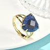 Brass Cuff Open Rings RJEW-D347-01G-14-2