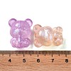 Luminous Transparent Acrylic Beads X-OACR-G033-06D-5