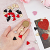 SUPERFINDINGS 32Pcs 4 Colors Alloy Charms FIND-FH0008-24-3