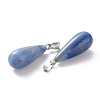 Dyed & Heated Natural Blue Aventurine Pendants G-F707-21-3