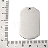 Anti-Tarnish 201 Stainless Steel Pendants STAS-R002-02P-13-3