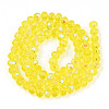 Electroplate Glass Beads Strands LS-EGLA-A044-T6mm-L29-3