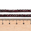 Natural Garnet Beads Strands G-B175-A03-2x4mm-5