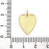 Brass Enamel Pendants KK-Z077-01G-09-3