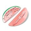 Baking Painted Iron Snap Hair Clips PHAR-B0002-25B-2