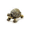 Brass Tortoise Figurine Statue for Living Room Table Home Decoration DJEW-Q008-02C-AB-1