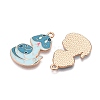 Alloy Enamel Pendants ENAM-T020-69-2