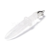 Natural Quartz Crystal Big Pendants G-K338-41P-07-2