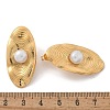 304 Stainless Steel Stud Earrings EJEW-Z084-01G-5