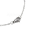 Non-Tarnish 201 Stainless Steel Pendants Necklaces NJEW-S105-JN700-45-1-3