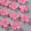 Frosted Acrylic Bead Caps MACR-S371-06A-704-1