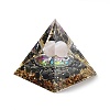 Orgonite Pyramid Resin Energy Generators DJEW-D013-01H-2