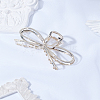 Chic Metal Hair Clip for Women - Elegant Shark Jaw Clamp for Updo Hairstyles and Head Accessories OHAR-LP0001-14G-3