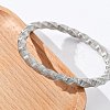 304 Stainless Steel Stretch Bangles for Women BJEW-P315-02A-P-3