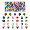 Spritewelry 250Pcs 5 Style Handmade Polymer Clay Beads CLAY-SW0001-01-11