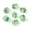 Handmade Foil Glass Beads Strands FOIL-N033-03B-1