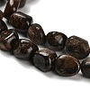 Natural Bronzite Beads Strands G-P497-01E-77-4