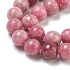 Natural Rhodonite Beads Strands G-P544-A02-02-4