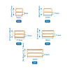 Alloy Buckles PALLOY-TA0002-11LG-8