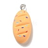 Opaque Resin Pendants RESI-G043-D05-2