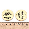 201 Stainless Steel Pendants LS-STAS-T064-37G-23-3