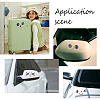 SUPERFINDINGS Waterproof PVC Car Stickers DIY-FH0003-98-5