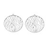 Non-Tarnish 304 Stainless Steel Pendants STAS-N095-094-1