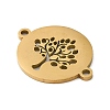304 Stainless Steel Connector Charms STAS-D013-02B-G-2