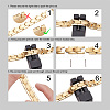 SHEGRACE Stainless Steel Panther Chain Watch Band Bracelets JB664A-4