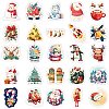 50Pcs Christmas Theme Cartoon Paper Stickers DIY-P085-07-4