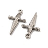 Non-Tarnish 304 Stainless Steel Pendants X-STAS-O004-06A-P-2