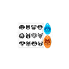 Silicone Clay Texture Mat AJEW-WH0447-036-9