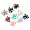 10Pcs UV Plated Iridescent Opaque Resin Pendants PW-WG9DE9F-11-1