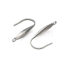 304 Stainless Steel Ear Wire Accessory X-STAS-Q336-12B-P-2