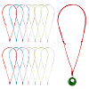 42Pcs 7 Colors Waxed Cotton Necklace Making AJEW-DC00023-1