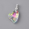 Electroplate Glass Pendants FIND-TAC0009-67S-02-2