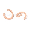 Spray Painted Iron Open Jump Rings IFIN-T017-04B-20-3