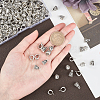 Tibetan Style Zinc Alloy Tube Bails TIBE-PH0001-27AS-RS-3