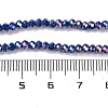 Baking Electroplate Glass Beads Strands LS-DGLA-A039-J2MM-B04-4
