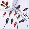 20Pcs 4 Colors Zinc Alloy Enamel Pendants ENAM-CJ0001-107-3