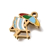 304 Stainless Steel Enamel Pendants SA-CBAA2E4-01E-G-2